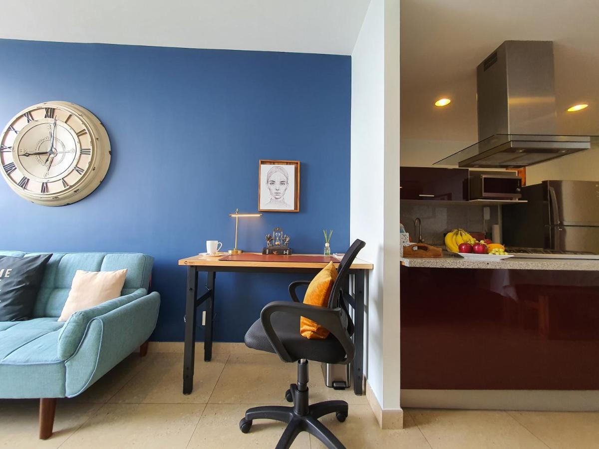Blue Horse Apartment In New Polanco. Città del Messico Esterno foto