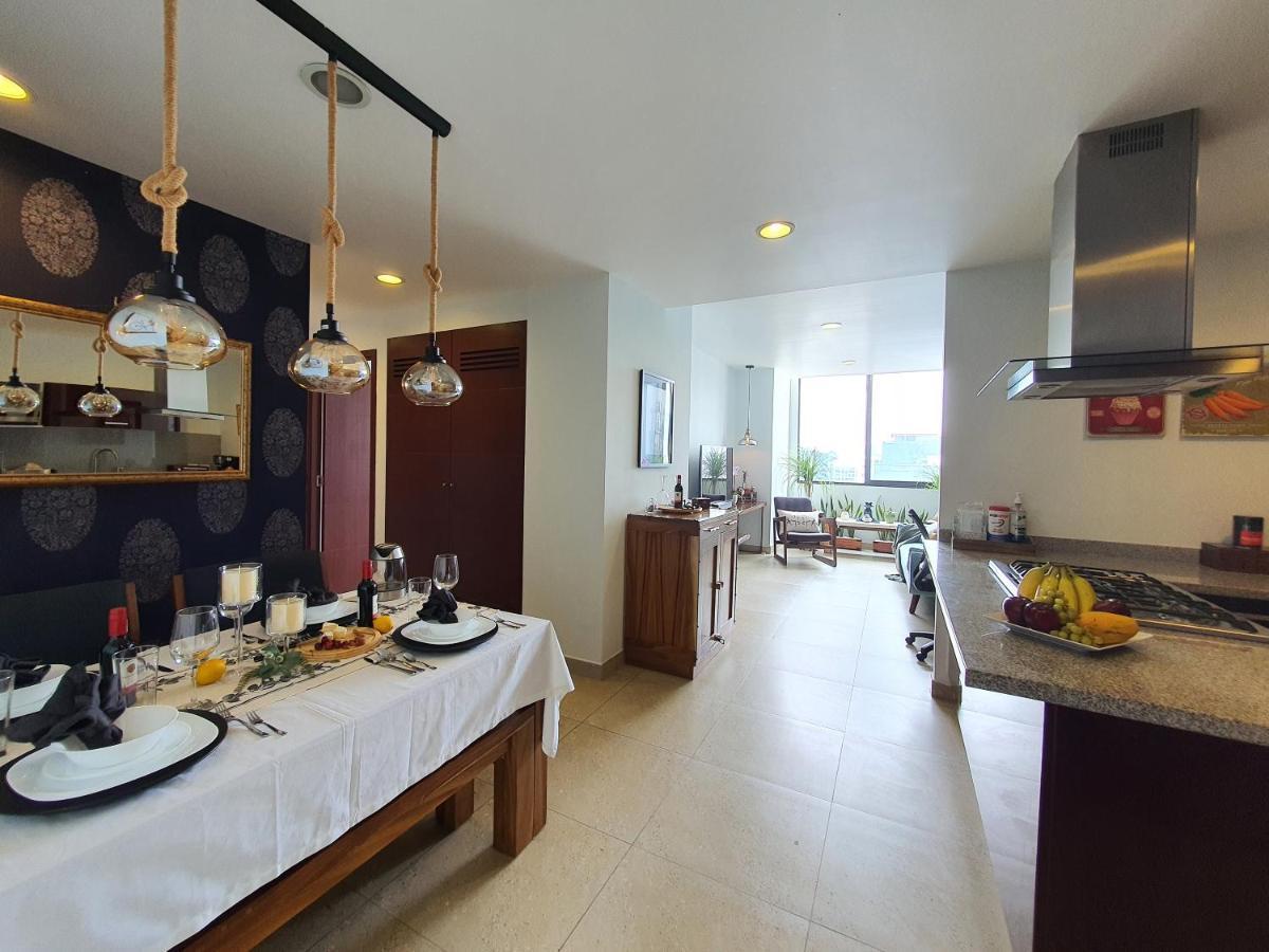 Blue Horse Apartment In New Polanco. Città del Messico Esterno foto