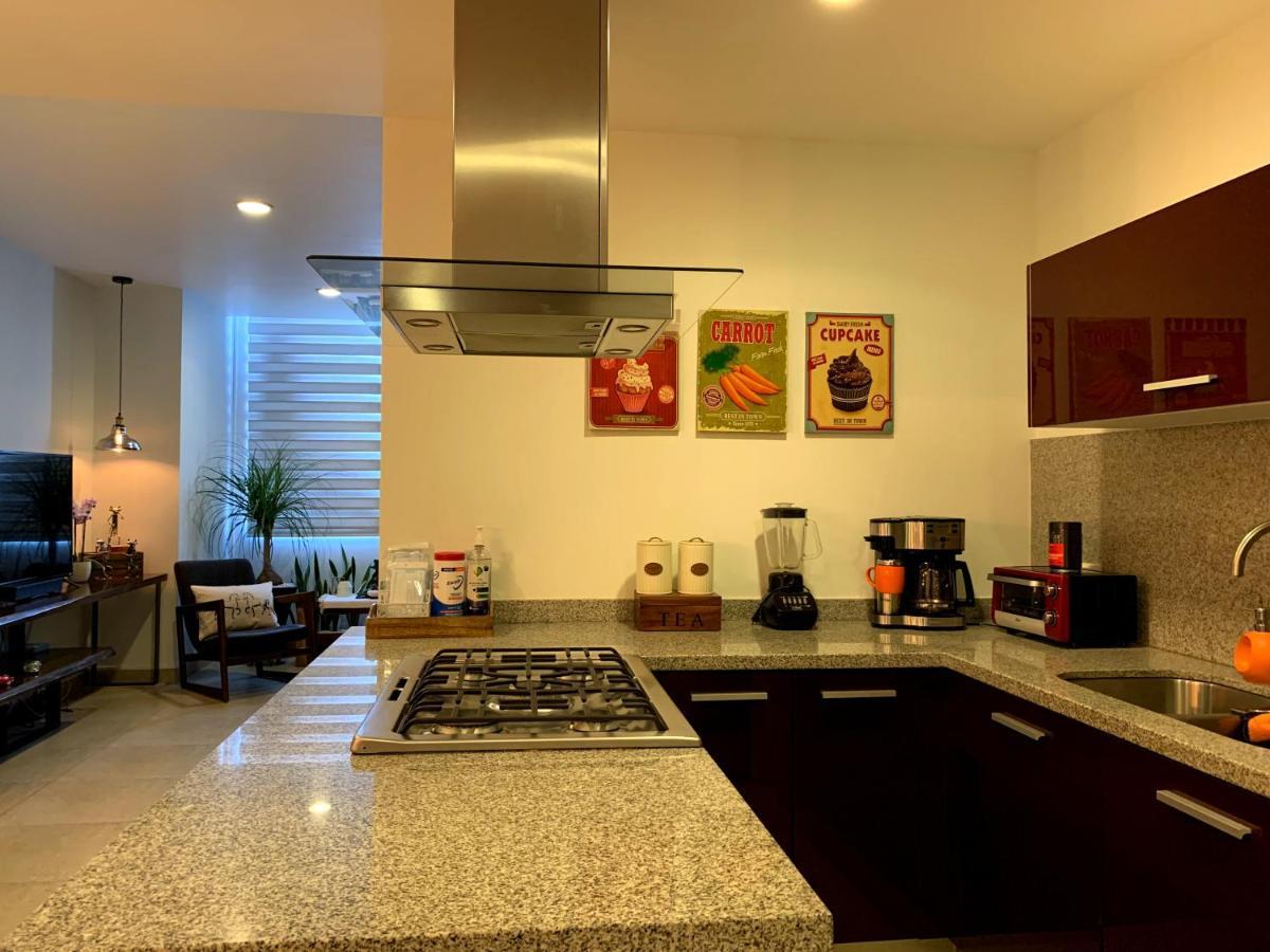 Blue Horse Apartment In New Polanco. Città del Messico Esterno foto